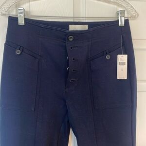 NWT Anthropologie Navy Pants
